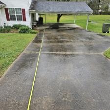 Beautifully-Restored-Pressure-Washed-Driveway-in-Mount-Pleasant-TN 0